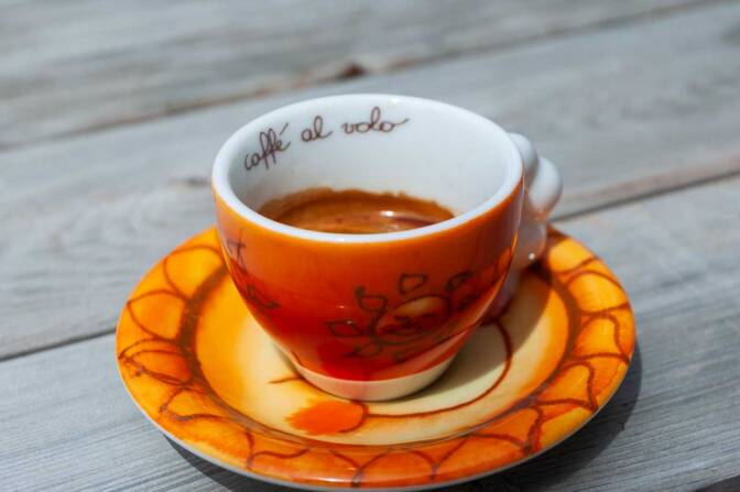 Ein schneller Kaffee auf der Haselburg