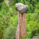 BZ, Deckstein, Erdpyramiden, Italien, Oberbozen, Ritten