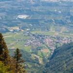Höllenbachtal, Termeno, Tramin, Vogelperspektive