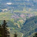 Höllenbachtal, Termeno, Tramin, Vogelperspektive