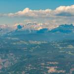 Catinaccio, Deutschnofen, Dolomiten, Roen Ausblick, Rosengarten, Rosengartengruppe