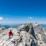 Puez Spitze Ausblick, Puezspitze