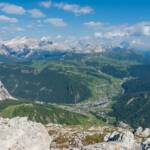 Abteital, Antelao, Badia, Berglandschaft, Blutberg, Civetta, Civetta-Gruppe, Civetta-Massiv, Civetta-Moiazza-Gruppe, Civettagruppe, Civettamassiv, Civettaspitzen, Civettatürme, Col di Lana, Col di Sangue, Corvara, Gadertal, Gebirge, Gebirgslandschaft, Götterthron, Lagazuoi, Monte Pelmo, Pelmo, Thron, Thron der Götter, Val Badia