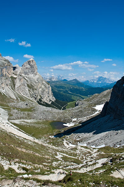Wanderung zum Puez in Südtirol