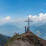 Berggipfel, Gipfel, Gipfelkreuz, Hirzer, Punta Cervina, Spitze, peak, piz, summit