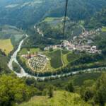 Hirzerseilbahn, Saltaus, Vogelperspektive