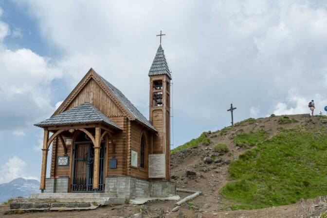 Die Kapelle am Blutberg Col di Lana