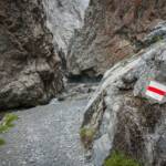 Felsenweg, Uina, Uina Schlucht