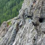 Engadin, Fels, Felsen, Felsensteig, Felsenweg, Felssteig, Felsweg, Gestein, Schlucht, Schweiz, Uina Schlucht, Wanderweg, Weg, cammino, sentiero, way