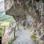 Engadin, Fels, Felsen, Felsensteig, Felsenweg, Felssteig, Felsweg, Schlucht, Schweiz, Uina Schlucht, Wanderweg, Weg, cammino, sentiero, wandern, way