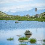Gewässer, Obervinschgau, Pforzheimer See, See, lago, lake