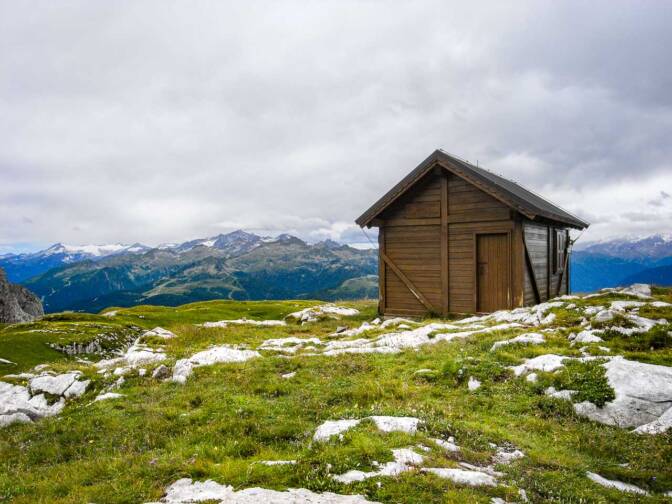 Biwak C. Costanzi von Außen