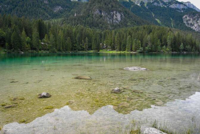 Lago di Tovel (Tovelsee auch Roter See genannt)