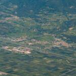 Etsch, Fluss, Fluß, Neumarkt, Vogelperspektive, rio, river