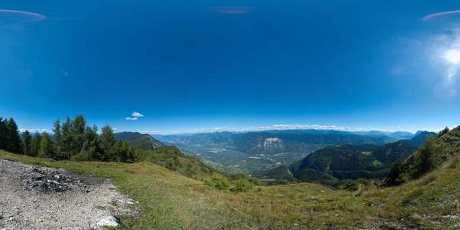 Das Ende des Sattelsteiges ist erreicht.