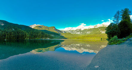 Lago di Tovel (Tovelsee auch Roter See genannt)