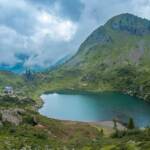 Berghaus, Bergsee, Erdemolo Hütte, Erdemolo See, Schutzhaus, Schutzhütte, refuge, rifugio