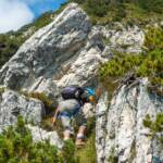 Klettersteig, klettern, via ferrata