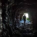 Dunkel, Licht, Strada delle 52 Gallerie, Tunnel, Wanderer, wandern