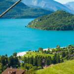 Gewässer, Hauptstadt des Trentino, Korblift, Lift, Molveno, Molveno See, See, TN, Trentino, Trento, Trient, lago, lake