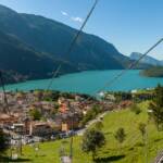 Aufstiegsanlage, Gewässer, Hauptstadt des Trentino, Korblift, Lift, Molveno, Molveno See, See, TN, Trentino, Trento, Trient, lago, lake