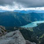 Adamello Brenta, Brenta, Brenta Dolomiten, Dolomiti di Brenta, Hauptstadt des Trentino, Molveno, Molveno See, See, TN, Trentino, Trento, Trient, lago, lake