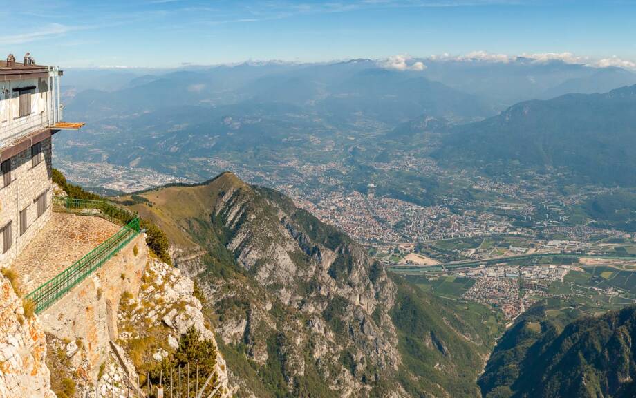 Da müssen wir rauf: Il Pallone auf dem Monte Bondone