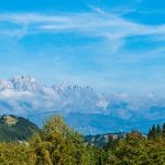 Ausblick auf die Brenta Dolomiten
