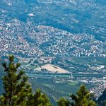 Blick auf Trient, ital. Trento, die Hauptstadt der Region Trentino