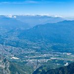 Wandern oberhalb von Trient
