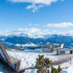 Alto Adige, Bank, Dolomiten, Ritten, Rittner Horn, Schnee, South Tyrol, Sudtirol, Sudtirolo, Suedtirol, Südtirol, Winter, inverno, weiße Jahreszeit, winter