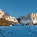 Alto Adige, Catinaccio, Dolomiten, Rosengarten, Rosengartengruppe, Schnee, South Tyrol, Sudtirol, Sudtirolo, Suedtirol, Südtirol, Tiers, Winter, inverno, weiße Jahreszeit, winter