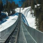 Aufstiegsanlage, Bergbahn, Gardena, Geleis, Gleis, Gleise, Goeden, Gröden, Grödental, Grödner Tal, Grödnertal, Raschötz, Schiene, Schienen, Val Gardena, Valgardena, Winter, inverno, weiße Jahreszeit, winter