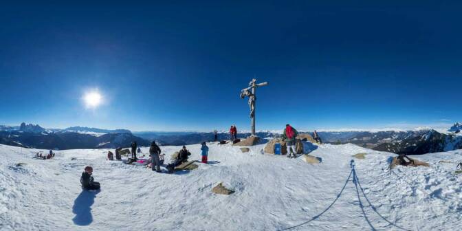 360° Foto Gipfelkreuz Raschötz