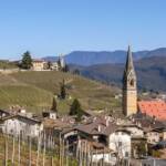 Alto Adige, Frühjahr, Frühling, Gotteshaus, Kirche, South Tyrol, Strada del Vino, Sudtirol, Sudtirolo, Suedtirol, Südtirol, Südtiroler Unterland, Südtiroler Weinstraße, Termeno, Tramin, Unterland, Weinberg, Weinberge, Weinstrasse, Weinstraße, chiesa, church, vigna, vigneto, vineyard, wine route
