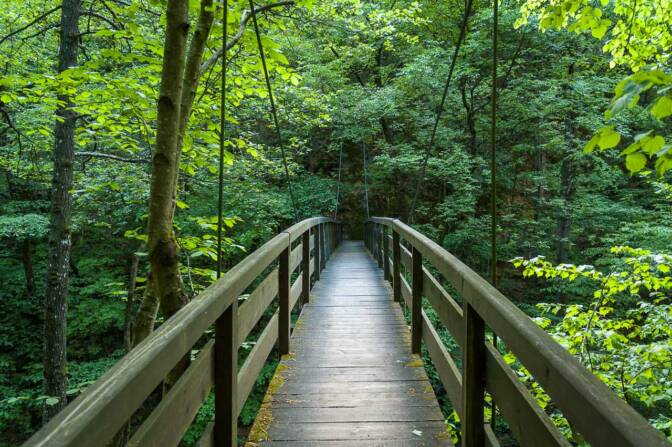 Die Gaulschlucht bei Lana