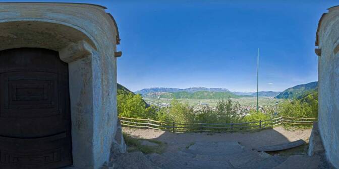 Wallfahrtsweg Leifers-Maria Weissenstein: die Kapelle Peterköfele