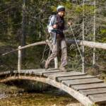 Brücke, wandern