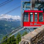 Seilbahnkabine, Alto Adige, Bahn, Berg, Berge, Kabinenbahn, Kabinenumlaufbahn, Latsch, Seil, Seilbahn, South Tyrol, St. Martin im Kofel, Sudtirol, Sudtirolo, Suedtirol, Südtirol, Tal, Transport, Valle, Verkehr, Verkehrsmittel, Vinschgau, Zug, train, treno
