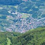 Kastelbell bei Latsch im Vinschgau, Kastelbell, Latsch, Vinschgau, Vogelperspektive