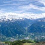 Gipfelkreuz, Vermoi Spitze, Vermoi Spitze Ausblick