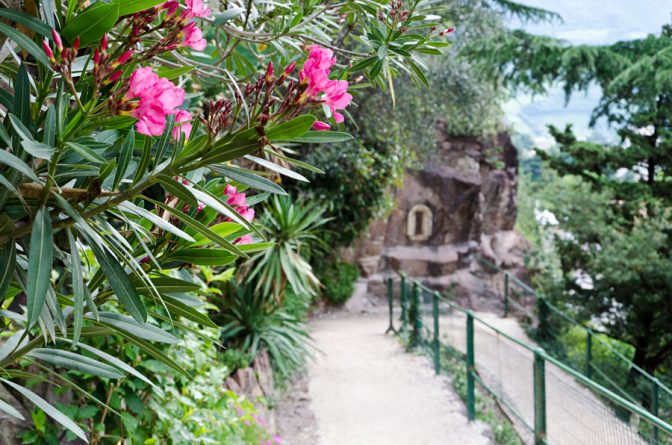 Die Guntschnapromenade über Gries (Bozen)