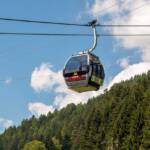 Kabine der Schwemmalmbahn, Aufstiegsanlage, Kabinenbahn, Kabinenumlaufbahn, Kuppelwies, Schwemmalm, Schwemmalmbahn, Seilbahn, Ulten, Ultental, Ultimo, Val d’Ultimo