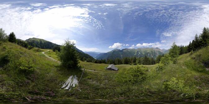 Auf der Letteralm im Pfunderer Tal