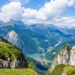 Lago di Alleghe, Alleghe See, Cordevole Tal, Gewässer, Lago di Alleghe, See, Vogelperspektive, lago, lake