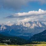 Cortina mit Sorapis, Berg, Berge, Berglandschaft, El Jou, Gebirge, Gebirgslandschaft, Jou de Giau, Passo Giau, Passo di Giau, Sorapis, Sorapiss, Sorapiss Gruppe, Sorapisstock