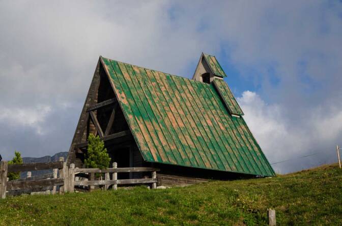 Kapelle am Passo di Giau