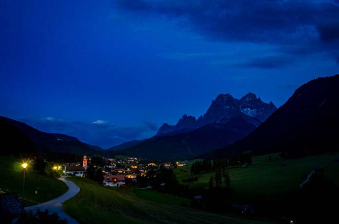 Nacht, Nachtaufnahme, Sesto, Sexten