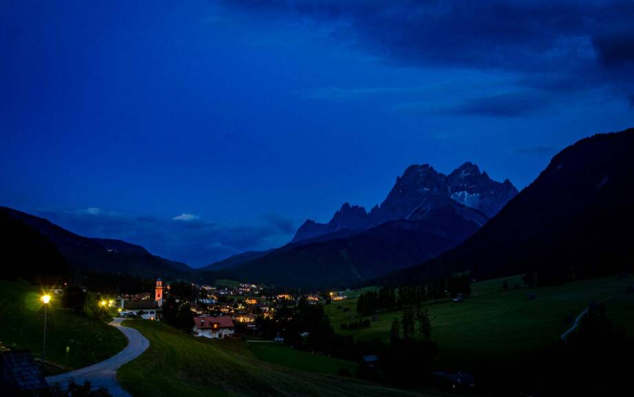 Nacht, Nachtaufnahme, Sesto, Sexten