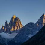 Zwölferkofel, Teil der Sextner Sonnenuhr, 3.094 m hoch, Berg, Berge, Cima Dodici, Croda dei Toni, Sextner Sonnenuhr, Zwölfer, Zwölferkofel